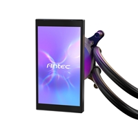 Antec Vortex View 360 Black AIO Liquid CPU Cooler, Massive 5-Inch Rotatable IPS LCD Display, 9th Gen Asetek Pump for 400W TDP, Triple 120mm PWM Fans, ARGB Backglow - Image 7