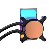 Antec Vortex View 360 Black AIO Liquid CPU Cooler, Massive 5-Inch Rotatable IPS LCD Display, 9th Gen Asetek Pump for 400W TDP, Triple 120mm PWM Fans, ARGB Backglow - Image 8