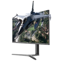 piXL CM32G7 32 Inch 144Hz 4K Widescreen IPS Gaming Monitor with AMD FreeSync & Nvidia G-Sync, 3840 x 2160 Resolution, 1ms Response Time, 144Hz Refresh Rate, HDMI, DisplayPort, USB-C, USB-A, RGB Lighting, VESA Mount & Height Adjust - Image 4