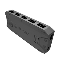 Antec ARGB & Fan Controller - 5 PWM Fan Ports, 5 ARGB LED Ports, SATA Power, Compact Design, 2-Year Warranty - Image 6