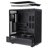Antec 900 Full Tower Gaming Case, 1 x USB Type-C / 2 x USB 3.0, Tempered Glass Side Window Panel, 6 x Pre-Installed High- Performance PWM Fans, ATX, E-ATX, SS-CEB,SSI-EEB , Threadripper, (Supports Back-Connect Motherboards) - Image 4