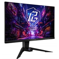 ASRock Phantom Gaming PG27QFW2A 27 Inch QHD (2560 x 1440) IPS Gaming Monitor, 400Hz 1ms (MPRT) Response Time, 2 x HDMI 2.0, 1 x DisplayPort 1.4, Height Adjustable - Image 4