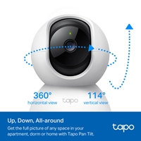 TP-Link Tapo C210P2 Pan/Tilt Home Security Wi-Fi Camera, 2-Pack - Image 6