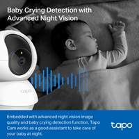 TP-Link Tapo C210P2 Pan/Tilt Home Security Wi-Fi Camera, 2-Pack - Image 7
