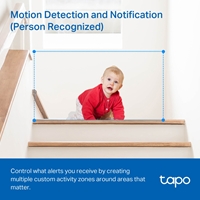 TP-Link Tapo C210P2 Pan/Tilt Home Security Wi-Fi Camera, 2-Pack - Image 8