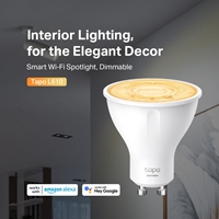 TP-Link Tapo L610(4-Pack) Smart Wi-Fi Spotlight, Dimmable, 4-Pack - Image 4