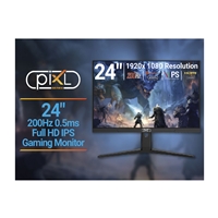 piXL X-Series GS24IDPHA 24.5 Inch Full HD IPS Gaming Monitor with 200Hz Refresh Rate, 1920 x 1080 Resolution, 0.5ms Response Time, HDMI 2.0 & DisplayPort 1.4 - Image 7