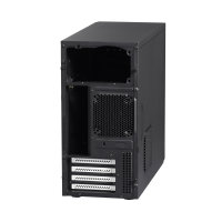 Fractal Design Core 1000 Micro-ATX Mini Tower PC Case with USB 3.0, Black - Image 3