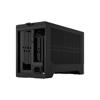 Fractal Design Terra Graphite Mini-ITX Small Form Factor PC Case, Anodised Aluminium Panels, FSC-Certified Walnut Front, Adjustable Interior, PCIe 4.0 Riser Cable, USB-C 20Gbps, 322mm GPU Support - Image 2