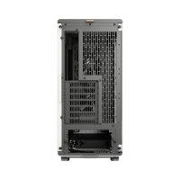 Fractal Design North Chalk White ATX Mid Tower PC Case, Dark-Tint Tempered Glass, Real Walnut Front, 2 x 140mm PWM Fans, USB-C 20Gbps, 360mm Radiator Support, 355mm GPU Clearance - Image 3