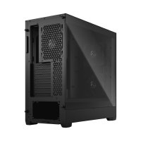 Fractal Design Pop Silent Black ATX Mid Tower PC Case, Clear Tempered Glass, Sound-Dampened Design, 3 x 120mm Aspect Fans, 280mm Radiator Support, 380mm GPU Clearance, Dual 5.25in Bays - Image 2
