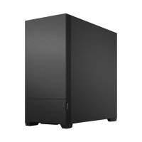 Fractal Design Pop Silent Black ATX Mid Tower PC Case, Clear Tempered Glass, Sound-Dampened Design, 3 x 120mm Aspect Fans, 280mm Radiator Support, 380mm GPU Clearance, Dual 5.25in Bays - Image 3