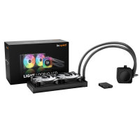 be quiet! Light Loop IO LCD 240mm Black AIO CPU Liquid Cooler, IPS Display, ARGB, 2x Light Wings LX 120mm PWM Fans and IO Controller - Image 5