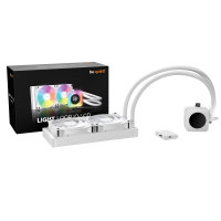 be quiet! Light Loop IO LCD 240mm White AIO CPU Liquid Cooler, IPS Display, ARGB, 2x Light Wings LX 120mm PWM Fans and IO Controller - Image 5