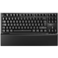Be Quiet! Light Mount TKL Silent Linear ARGB Mechanical Keyboard, 3D Media Wheel, silent keystrokes, hot-swappable 5-pin MX-style switch socket