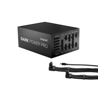 be quiet! Dark Power Pro 14 IO 1300W Fully Modular PSU, 80 PLUS Titanium, ATX 3.1, PCIe 5.1, 2x 12V-2x6, Silent Wings 135mm Fan, 10 Year Warranty, Black - Image 2