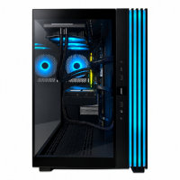 AMD Ryzen 7 5.60GHz RTX 5080 Performance Gaming PC with 32GB RGB DDR5, 2TB NVMe, 360mm RGB Liquid Cooler, Windows 11 Home & FREE be quiet! Gaming Keyboard & Mouse
