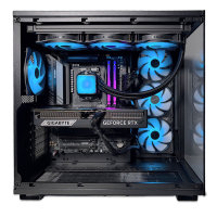 AMD Ryzen 7 5.60GHz RTX 5080 Performance Gaming PC with 32GB RGB DDR5, 2TB NVMe, 360mm RGB Liquid Cooler, Windows 11 Home & FREE be quiet! Gaming Keyboard & Mouse - Image 3