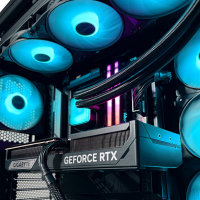 AMD Ryzen 7 5.60GHz RTX 5080 Performance Gaming PC with 32GB RGB DDR5, 2TB NVMe, 360mm RGB Liquid Cooler, Windows 11 Home & FREE be quiet! Gaming Keyboard & Mouse - Image 4