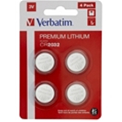 Verbatim CR2032 Battery Lithium 3V 4 Pack - Image 2