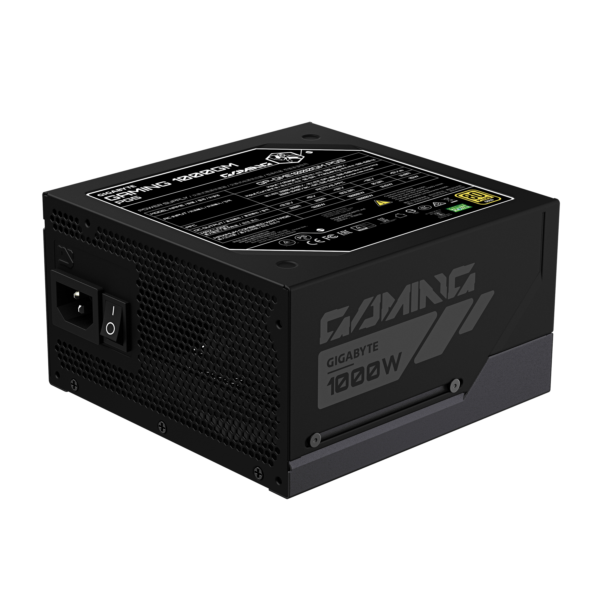 GIGABYTE 1000W GOLD F/M 1000GM PG5 - Image 3