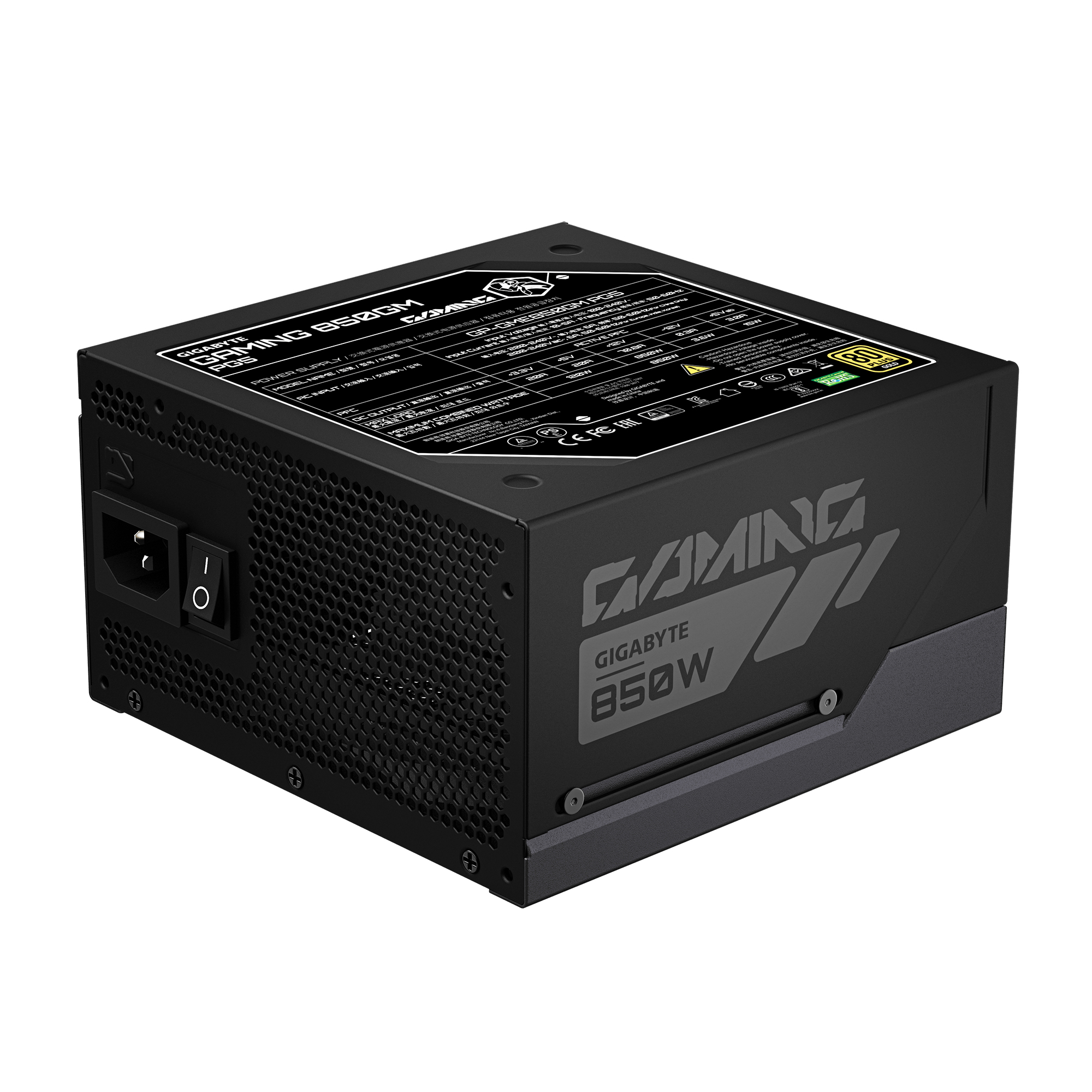 GIGABYTE 850W GOLD F/M 850GM PG5 - Image 2