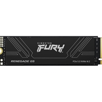 Kingston FURY Renegade (SFYR2S/4T0 ) 4TB NVMe SSD, M.2 Interface, PCIe 5.0 x4 NVMe, 2280, Up to 14,800MB/s read, 14,000MB/s write, Limited 5-year warranty with free technical support.