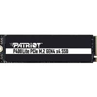 Patriot P400 Lite (P400LP1KGM28H) 1TB PCIe Gen4 x4. M.2 2280 SSD, Read/write speeds up to 3,500MB/s, 2,700MB/s, 5 Year Warranty