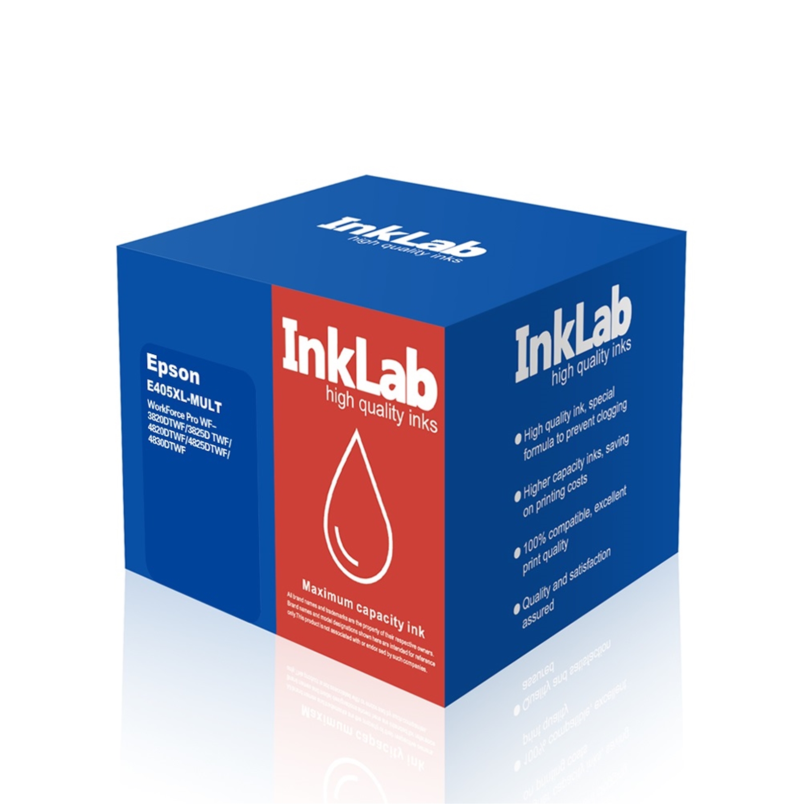 InkLab Multipack Compatible Ink Cartridges, High Yield - Replacement for E405XL Printers - Image 3