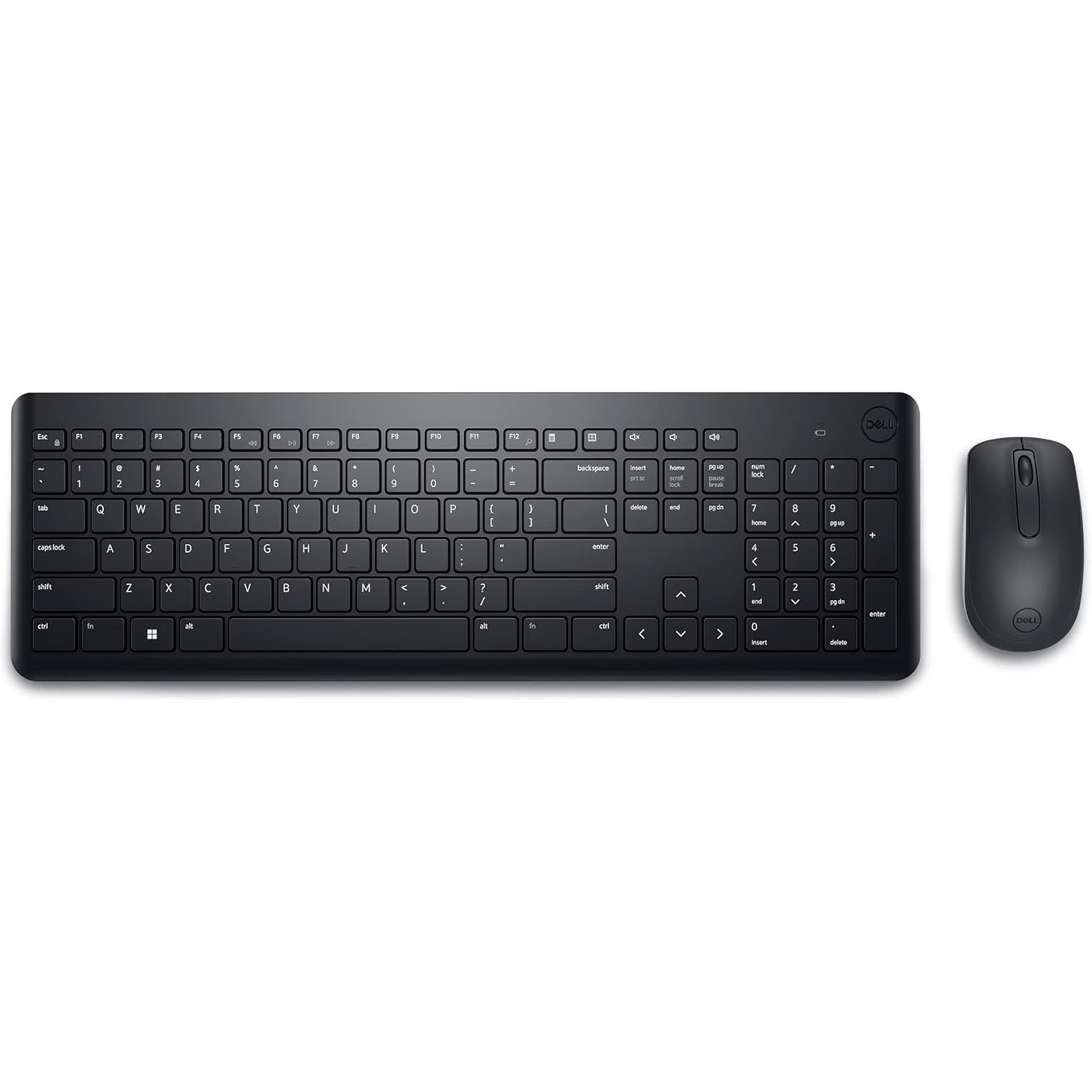 Dell KM3322W-R Wireless Keyboard and Mouse Set for Windows, 2.4GHz Wireless, QWERTY UK English Layout, Black - Image 3