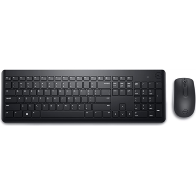 Dell KM3322W-R Wireless Keyboard and Mouse Set for Windows, 2.4GHz Wireless, QWERTY UK English Layout, Black - Image 2