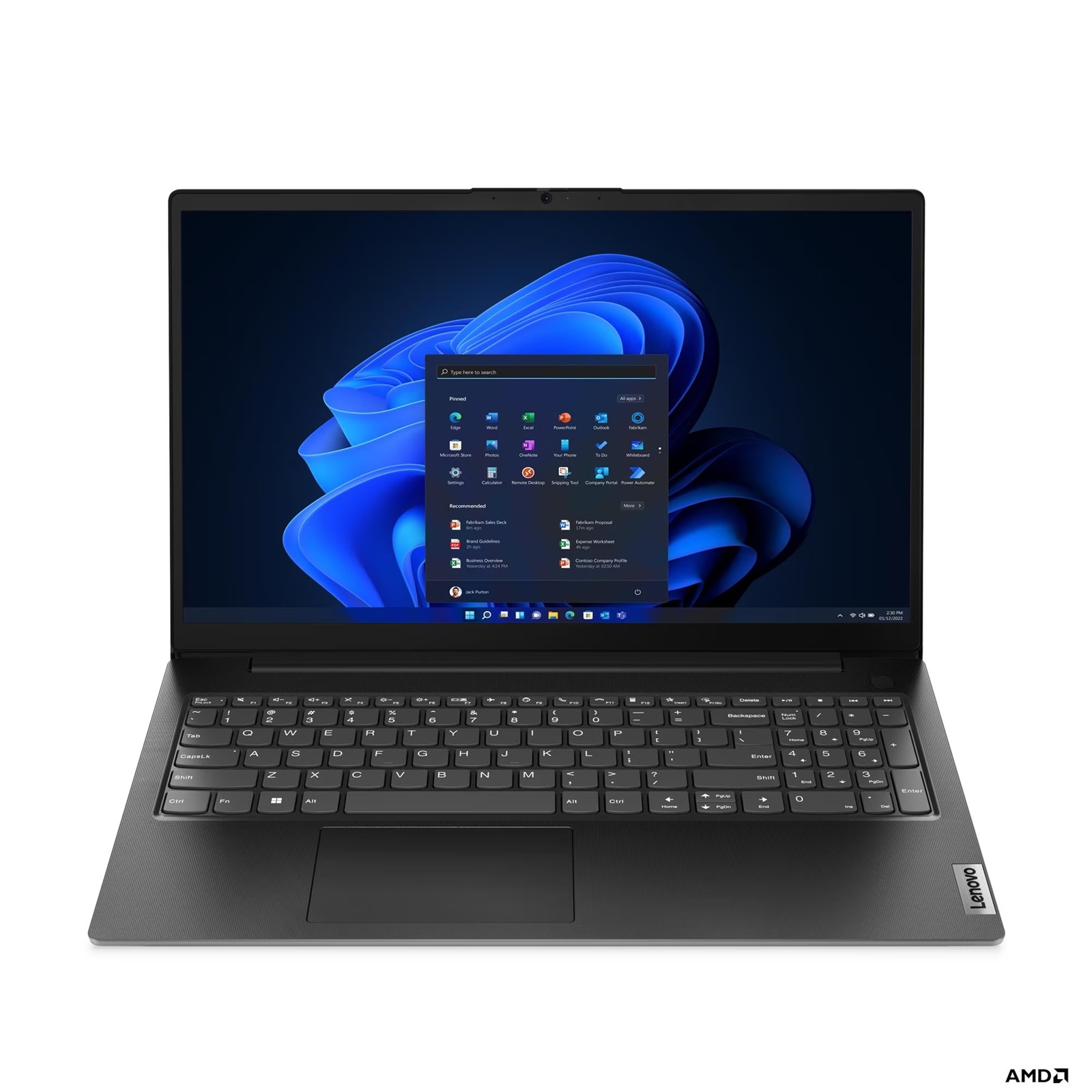 Lenovo V15 G4 AMN Laptop, 15.6 Inch Full HD 1080p Screen, AMD Ryzen 5 7520U, 8GB LPDDR5 RAM, 512GB SSD, AMD Radeon 610M Graphics, Windows 11 Home, Includes 2 Year warranty Upgrade - Image 3