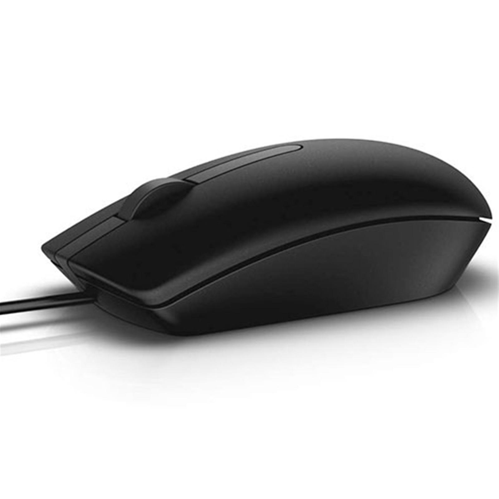 Dell MS116 Wired USB Mouse, 2-Buttons, 1000dpi and Optical Tracking, Ambidextrous Design for PC, Mac and Laptop, Black - Image 3