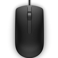 Dell MS116 Wired USB Mouse, 2-Buttons, 1000dpi and Optical Tracking, Ambidextrous Design for PC, Mac and Laptop, Black - Image 5