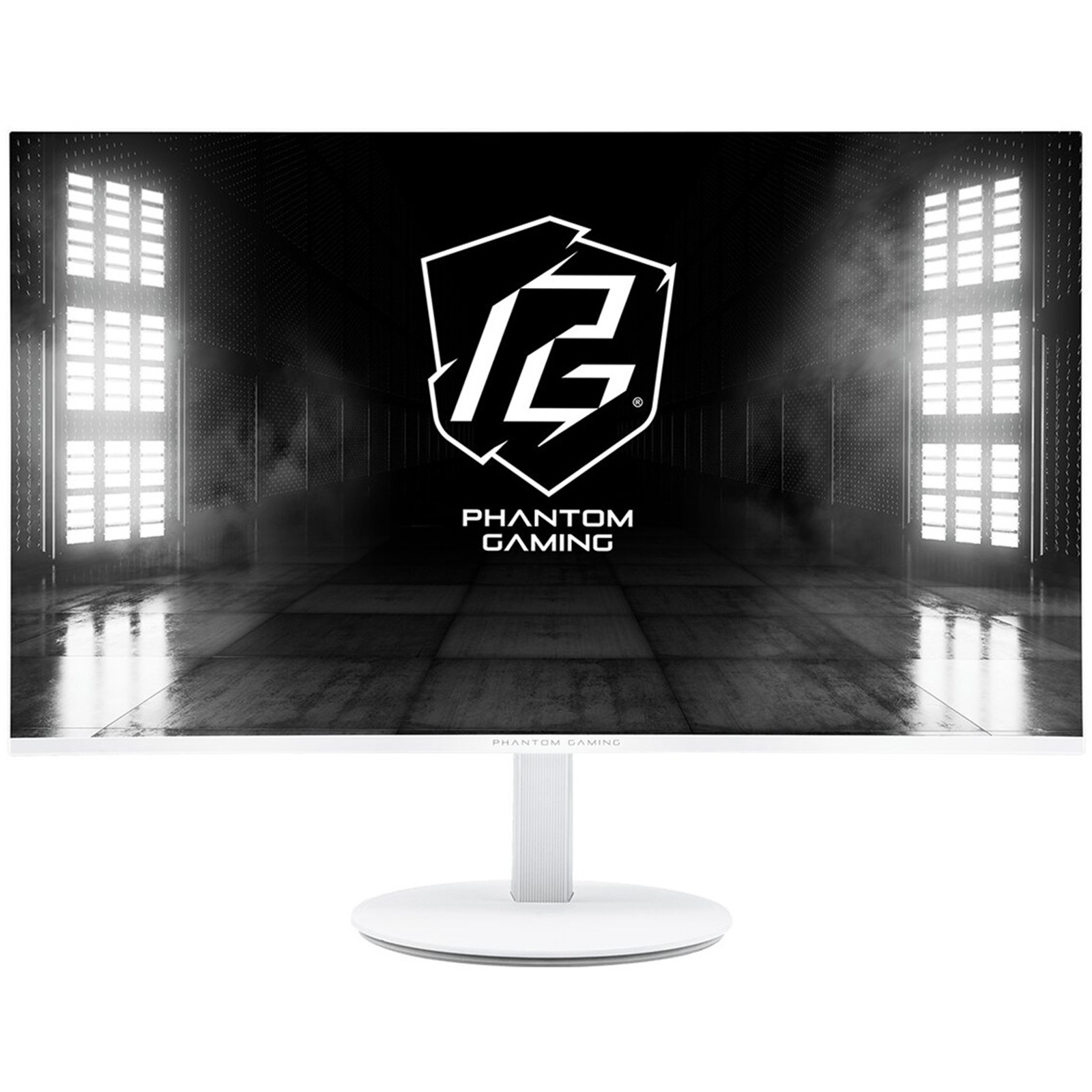 ASRock Phantom Gaming PG27FFS2E-W 27 Inch FHD (1920 x 1080) Flat IPS Gaming Monitor, 240Hz, 1ms (MPRT) Response Time, 2 x HDMI 2.1; 1 x DisplayPort 1.2, 2 x 2W Speakers, Tilt, Swivel, Height, Pivot Adjustment - White - Image 3