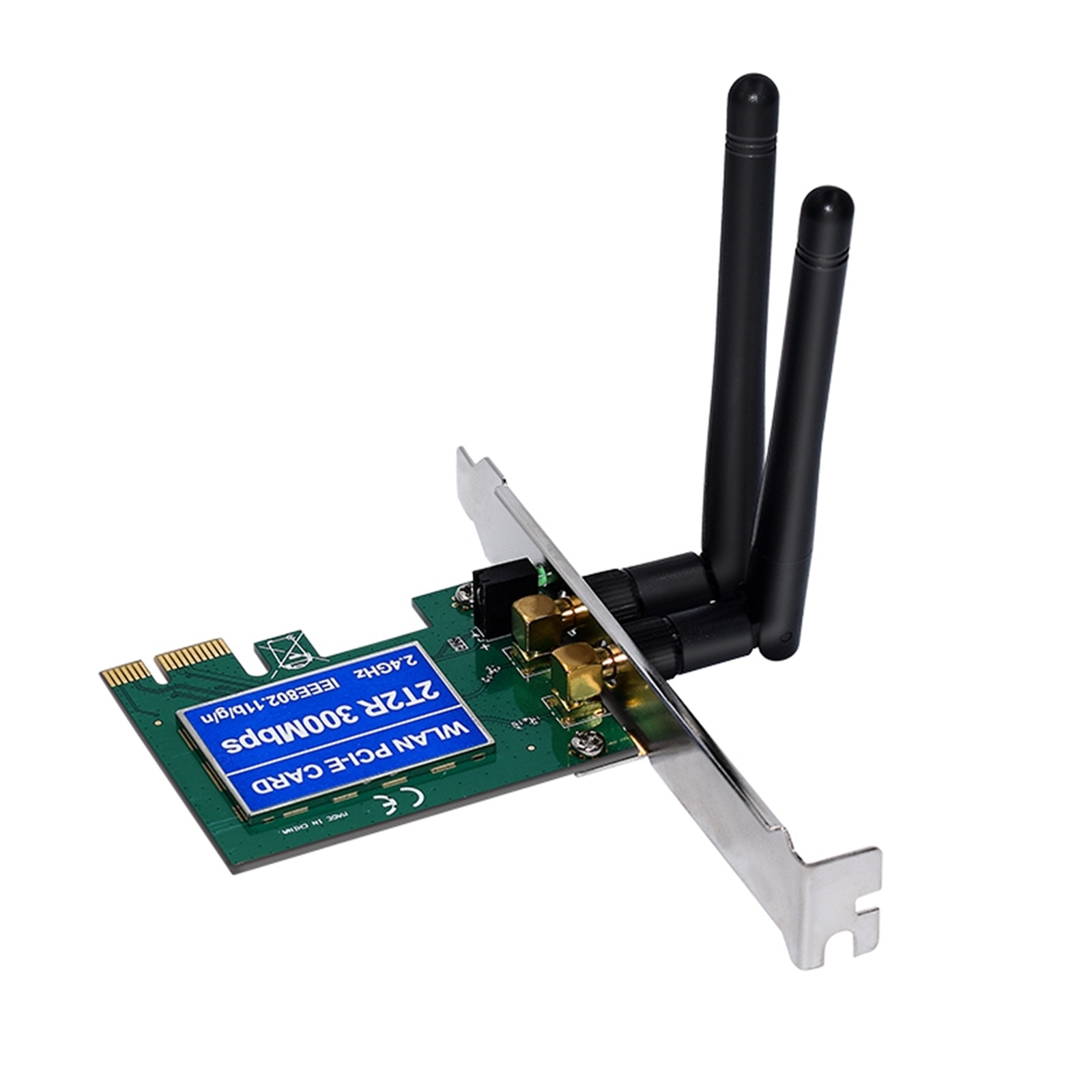 300mbps N300 PCI Express Wireless Adapter with Additional Low Profile Bracket (Bulk Packaged/Poly Bag) - Image 3