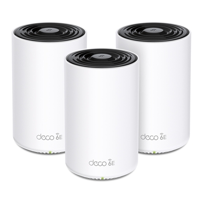 TP-Link Deco XE75 Pro(3-pack) AXE5400 Whole Home Mesh Wi-Fi 6E System(Tri-Band), 3 pack - Image 2