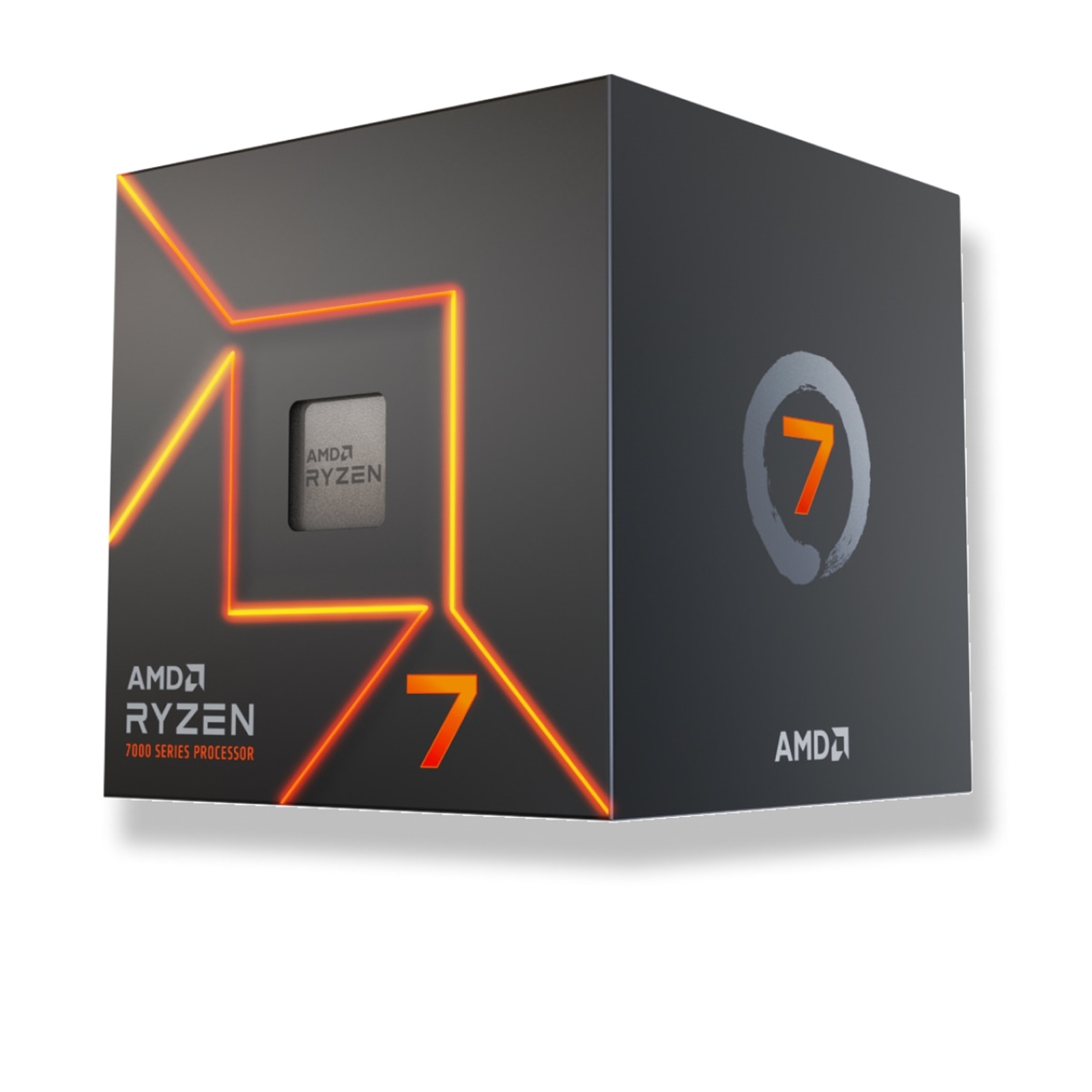 AMD Ryzen 7 7700 with Radeon Graphics, 8 Core Processor, 16 Threads, 3.8GHz up to 5.3GHz Boost, 40MB Cache, 65W, Wraith Prism LED Cooler, Radeon Graphics - Image 3
