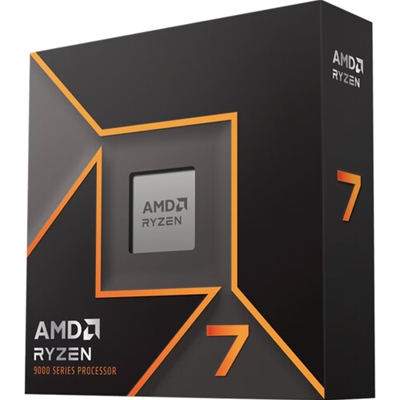 AMD Ryzen 7 9700X with Radeon Graphics, 8 Core AM5 Processor, 16 Threads, 3.8GHz up to 5.5GHz Boost, 40MB Cache, 65W, No Fan, Radeon Graphic - Image 2