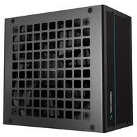 DeepCool PF400 80 PLUS Standard Power Supply 400W, Silent Hydraulic Bearing Fan, Reliable Protection, Flat Black Cables, 85% Efficiency