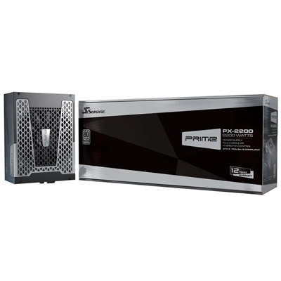 Seasonic PRIME PX ATX 3.1 (PRIME-PX-2200-ATX30 ) 2200W PSU, 135mm Fan, 80 PLUS Platinum, Fully Modular, Individual Black Cables with Braided Pattern, 12 Years Warranty - Image 2
