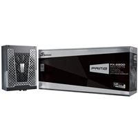 Seasonic PRIME PX ATX 3.1 (PRIME-PX-2200-ATX30 ) 2200W PSU, 135mm Fan, 80 PLUS Platinum, Fully Modular, Individual Black Cables with Braided Pattern, 12 Years Warranty