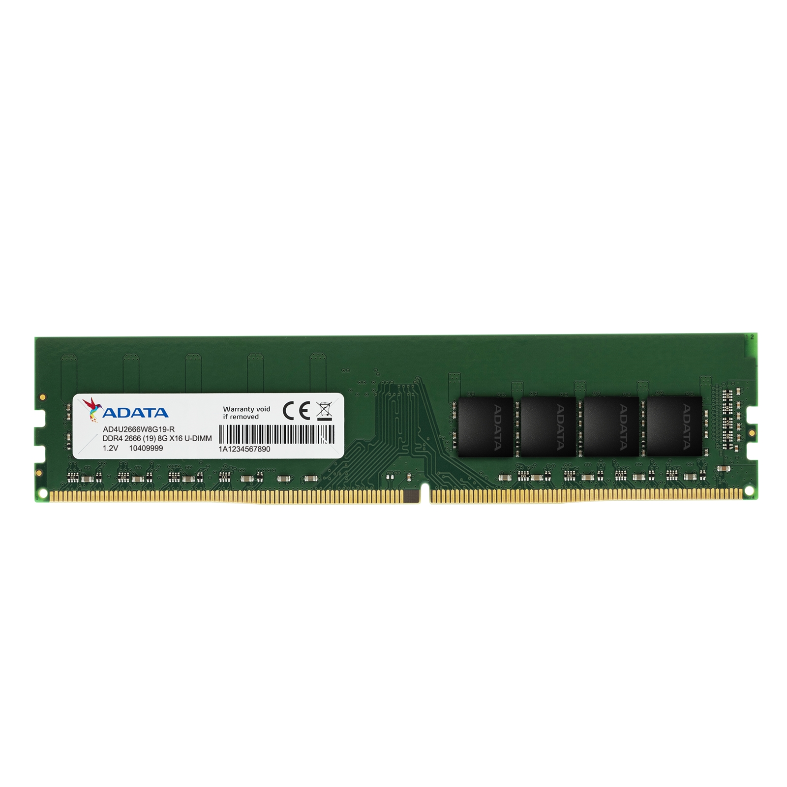 Adata Premier AD4U266616G19-SGN 16GB (1x 16GB) DIMM System Memory, 2666MHz, DDR4, CL19 - Image 3