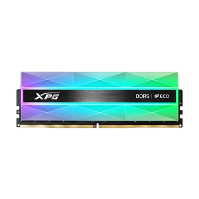 Adata Lancer Neon AX5U8000C3816G-DCLANRSG 32GB (2 x 16GB) DDR5 8000MHz, CL38, 1.45v, Silver RGB Eco System Memory, Using Eco-Friendly Material - Image 2