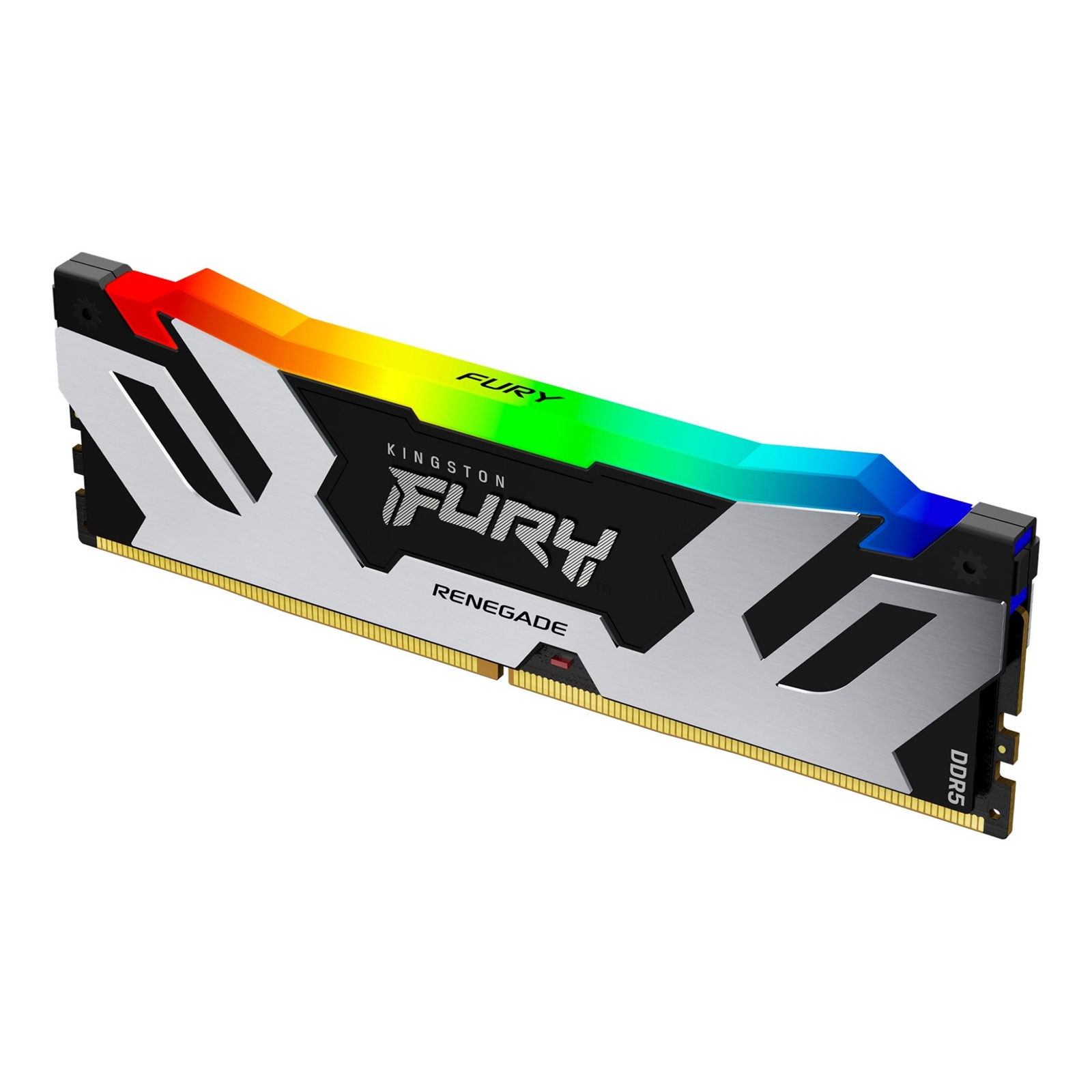 Kingston FURY Renegade KF572C38RSA-24 24GB (1x 24GB) DIMM System Memory, 7200MHz, DDR5, CL38, Silver, RGB, Intel XMP - Image 3