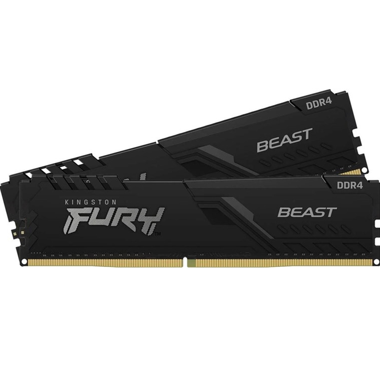 Kingston FURY Beast KF432C16BBK2/32 32GB (2x 16GB) DIMM System Memory, 3200MHz, DDR4, CL16, Black, Intel XMP - Image 3