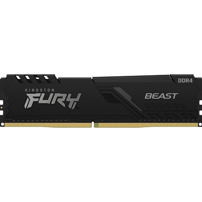 Kingston FURY Beast KF432C16BB/16 16GB (1x 16GB) DIMM System Memory, 3200MHz, DDR4, CL16, Black, Intel XMP - Image 2