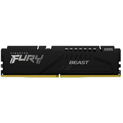Kingston FURY Beast KF552C40BBK2-64 64GB (2x 32GB) DIMM System Memory, 5200MHz, DDR5, CL40, Black, Intel XMP - Image 2
