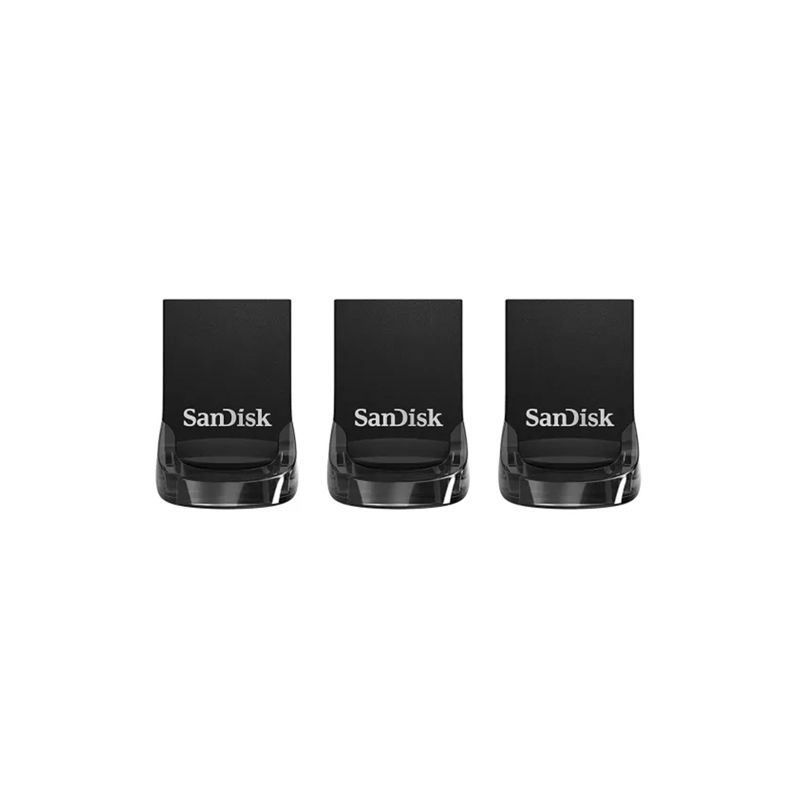 SanDisk Ultra Fit - USB flash drive - 32 GB - USB 3.1 - black (pack of 3) - Image 3