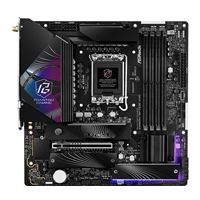 ASRock Z890M RIPTIDE WIFI Intel 1851 Socket Motherboard, Micro-ATX, 4x DDR5 Slots, 3x M.2 Sockets, Fitted I/O Shield, 2.5GbE LAN, Wi-Fi 6E, 1x DisplayPort / 1x HDMI Port - Image 4